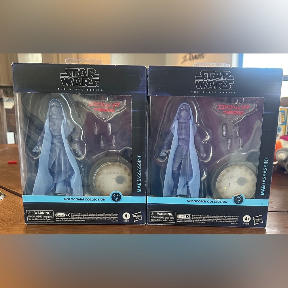 Star Wars The Black Series Holocomm Collection Mae (Assassin) Action Figure (6”)
